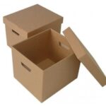 קרטון דגם 2504 - 38x31x27 ס"מ - ארכיון עם מכסה